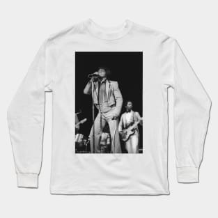 James Brown BW Photograph Long Sleeve T-Shirt